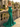 Sparkly Bodice Scoop Neck Satin Long Prom Mermaid Evening Dress in Emerald Green