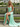 Scoop Neck Backless Long Mermaid Prom Dress With Drop in Mint Green