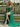 Scoop Neck Backless Long Mermaid Prom Dress With Drop in Emerald Green