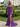 Scoop Neck Backless Long Mermaid Prom Dress With Drop in Purple