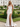 Scoop Neck Backless Lace Up Long Mermaid Prom Dress With Split in White