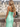 Scoop Neck Backless Lace Up Long Mermaid Prom Dress With Split in Mint Green