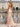 Scoop Neck Backless Lace Up Long Mermaid Prom Dress With Split in Blush Pink