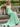 Scoop Neck Backless Lace Up Long Mermaid Prom Dress in Mint Green