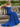 Scoop Neck Backless Lace Up Long Mermaid Prom Dress in Royal Blue