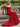 Scoop Neck Backless Lace Up Long Mermaid Prom Dress in Red