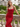 Scoop Neck Backless Lace Up Long Mermaid Prom Dress in Red