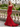 Scoop Neck Backless Lace Up Long Mermaid Prom Dress in Red