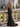 Scoop Neck Backless Lace Up Long Mermaid Prom Dress in Black
