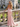 Scoop Neck Backless Lace Up Long Mermaid Prom Dress in Pink