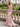 Scoop Neck Backless Lace Up Long Mermaid Prom Dress in Pink