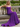 Scoop Neck Backless Lace Up Long Mermaid Prom Dress in Purple