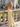 Scoop Neck Backless Lace Up Long Mermaid Prom Dress in Champagne
