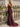 Scoop Neck Embroidery Lace Up Long Mermaid Prom Dress With Split in Burgundy