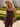 Scoop Neck Embroidery Lace Up Long Mermaid Prom Dress With Split in Burgundy