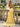 Square Neck Backless Lace Up Long Mermaid Prom Dress With Drop in Yellow