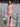 Sparkly Lace Sheer Bodice Long Mermaid Prom Dress - Pink