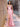 Strapless Satin Mermaid Long Prom Dress With Split - Pink