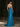 Strapless Satin Mermaid Long Prom Dress With Split - Blue