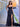 Drop Waist Strapless Split Long Prom Gown With Twist - Navy Blue