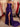 Drop Waist Strapless Split Long Prom Gown With Twist - Purple