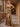 Drop Waist Strapless Split Long Prom Gown With Twist - Gold