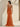 Hot Fix Lace Bodice Spaghetti Strap Mermaid Prom Dress With Split in Orange