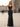 Sparking Beading Halter Backless Long Mermaid Prom Dress With Slit - Black