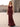 Sparking Beading Halter Backless Long Mermaid Prom Dress With Slit - Deep Burgundy