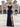 Sparking Beading Halter Backless Long Mermaid Prom Dress With Slit - Navy Blue