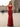 Sparking Beading Halter Backless Long Mermaid Prom Dress With Slit - Red