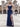 Sparking Beading Halter Backless Long Mermaid Prom Dress With Slit - Royal Blue