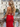 V-Neck Pleated Backless Lace Up Long Mermaid Prom Dress With Split in Red