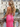 V-Neck Pleated Backless Lace Up Long Mermaid Prom Dress With Split in Hot Pink