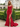 Sweetheat Neck Lace Up Long Mermaid Prom Dress WIth Split in Red