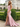 Sweetheat Neck Lace Up Long Mermaid Prom Dress WIth Split in Pink