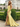 Sweetheat Neck Lace Up Long Mermaid Prom Dress WIth Split in Yellow