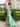Sweetheat Neck Lace Up Long Mermaid Prom Dress WIth Split in Mint Green