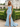 Sweetheat Neck Lace Up Long Mermaid Prom Dress WIth Split in Sky Blue