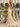 Sweetheat Neck Lace Up Long Mermaid Prom Dress WIth Split in Champagne