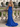 V-Neck Ruched Lace Up Long Mermaid Prom Dress WIth Split in Royal Blue
