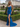 V-Neck Backless Lace Up Long Mermaid Prom Dress WIth Split in Royal Blue