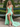 V-Neck Backless Lace Up Long Mermaid Prom Dress WIth Split in Mint Green
