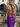 V-Neck Backless Lace Up Long Mermaid Prom Dress WIth Split in Purple