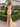 V-Neck Backless Lace Up Long Mermaid Prom Dress WIth Split in Champagne