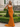 V-Neck Ruched Lace Up Long Mermaid Prom Dress in Burnt Orange