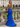 V-Neck Ruched Lace Up Long Mermaid Prom Dress in Royal Blue