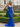 V-Neck Ruched Lace Up Long Mermaid Prom Dress in Royal Blue