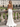V-Neck Ruched Lace Up Long Mermaid Prom Dress in White