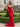 V-Neck Ruched Lace Up Long Mermaid Prom Dress in Red